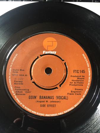 

7inch Record SIDE EFFECT - Goin Bananas FTC145 Fantasy 1977 UK Soul/Funk Used