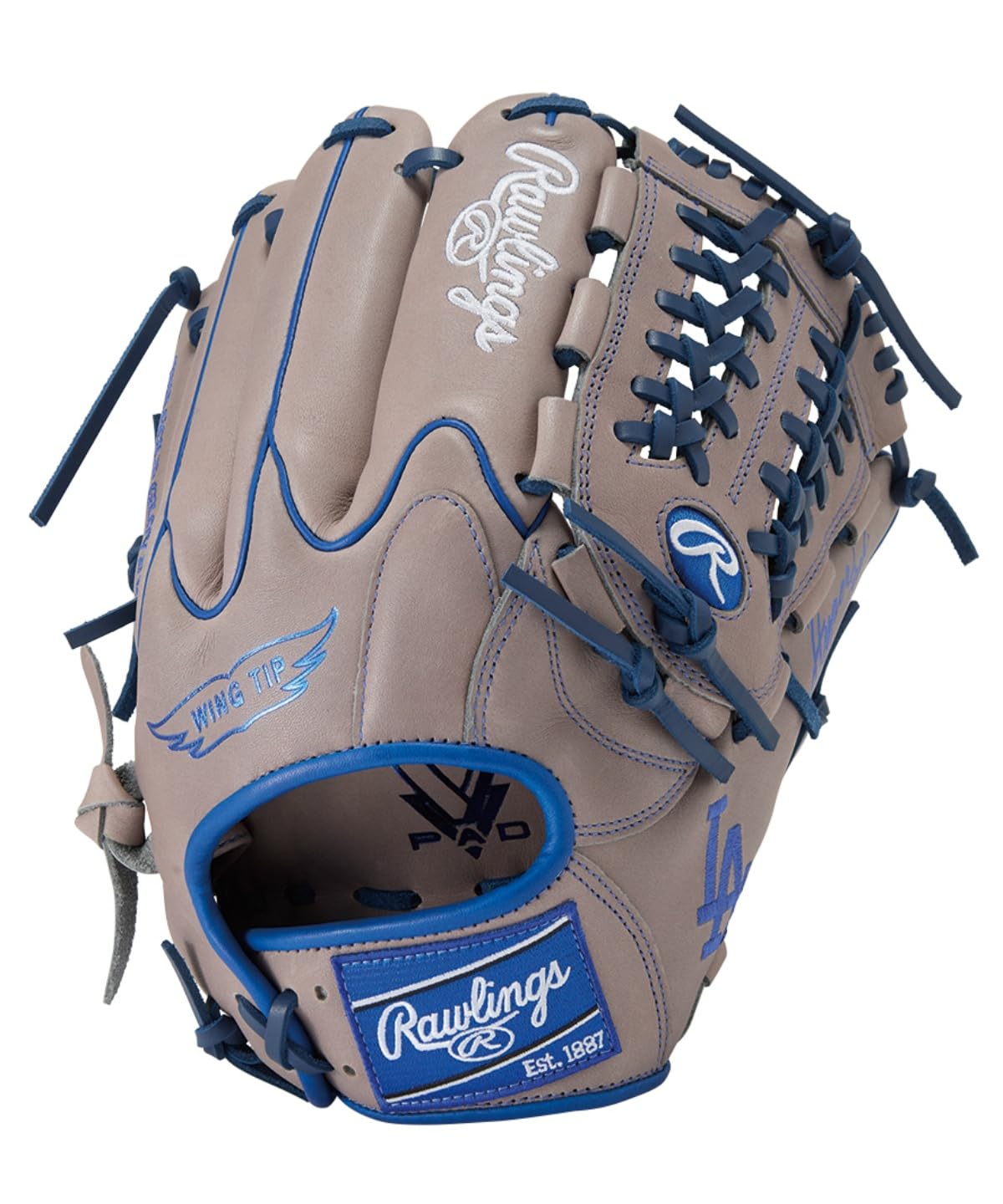 

Rawlings Hyper Tech MLB Team Glove 11.75 Inches Outfielders Model Right-Hand Throw Dodgers 2