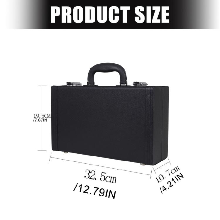 Economical Clarinet Case for Student Use with Robust Construction and Comfortable Handling During School Music Classes and Practice