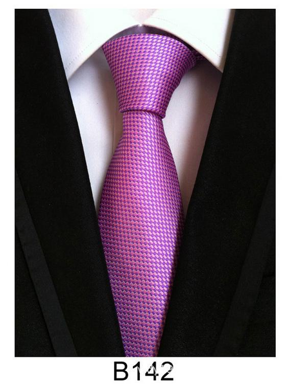 Cravate homme en soie et polyester faite main – Décontractée, formelle ou professionnelle