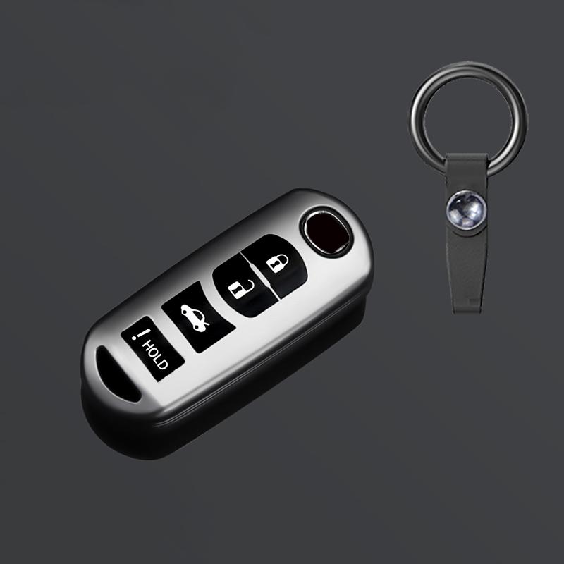 

Tpu 2/3/4Buttons Auto Remote Key Shell Case Cover--Mazda 2 3 6 Atenza Axela Demio Cx-5 Cx5 Cx-3 Cx7 Cx-9 Car Accessories