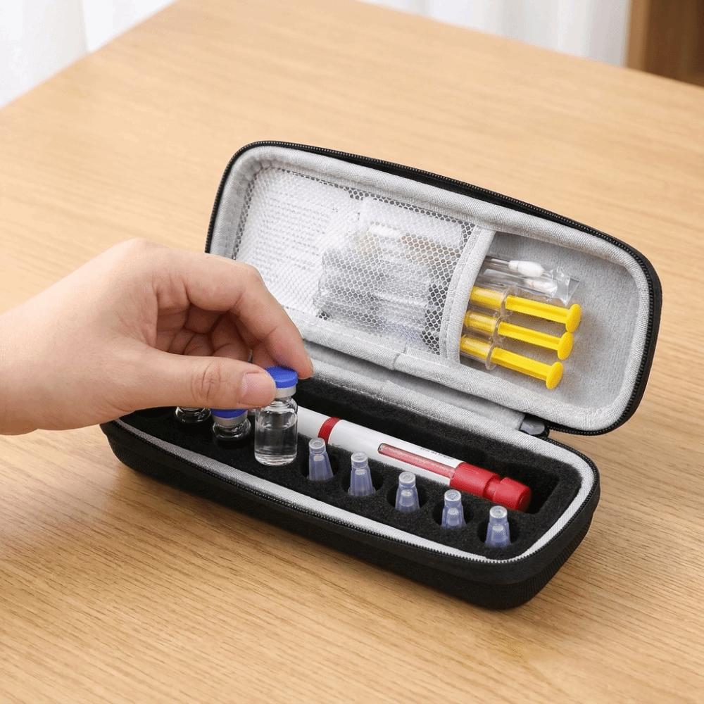 Waterproof Insulin Vial Protector 3ML Essential Oil Case Insulin Vial Storage Case for Home