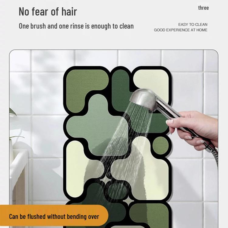 Non-Slip Quick-Dry Diatomaceous Earth Bath Mat: Dirt-Resistant, Absorbent, and Easy to Clean