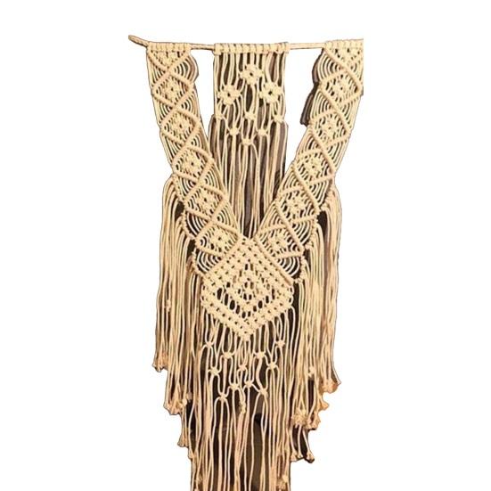 Bohemian Braided Waist Sash Hip Sash Belt with Long Tassels Women Knotted Cord Sash Fashion Accessory for Dresses Skirts Jeans