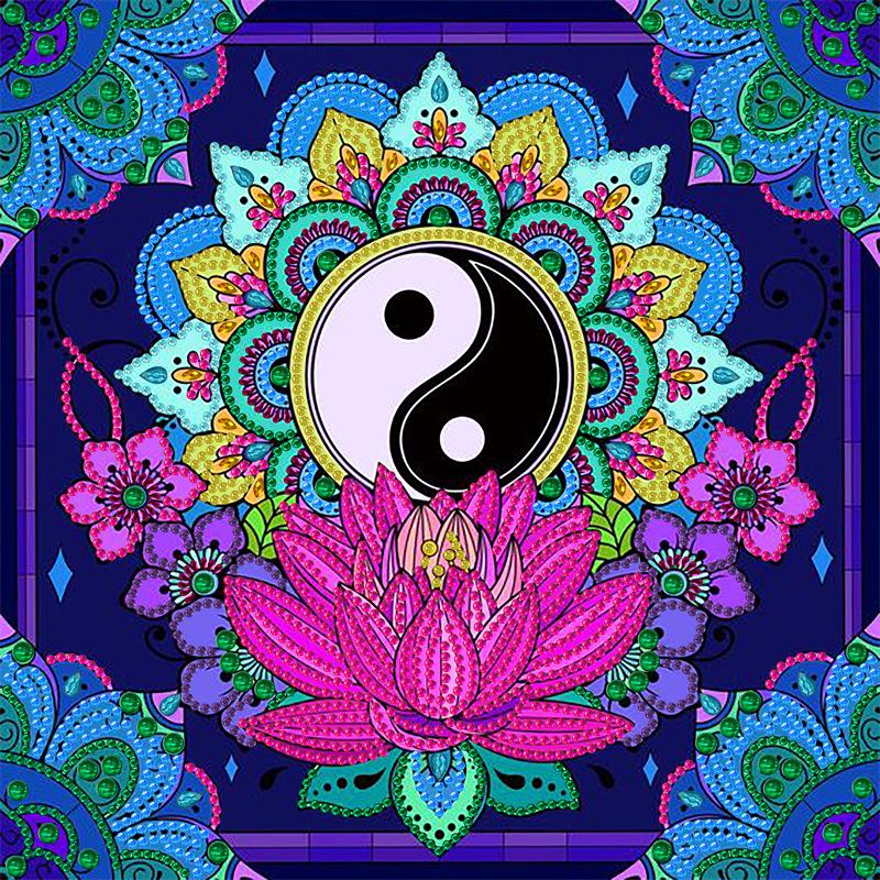 5D Tribal Beauty DIY Diamond Painting Kit – Rhinestone Sticker Decorative Art, Handmade Craft