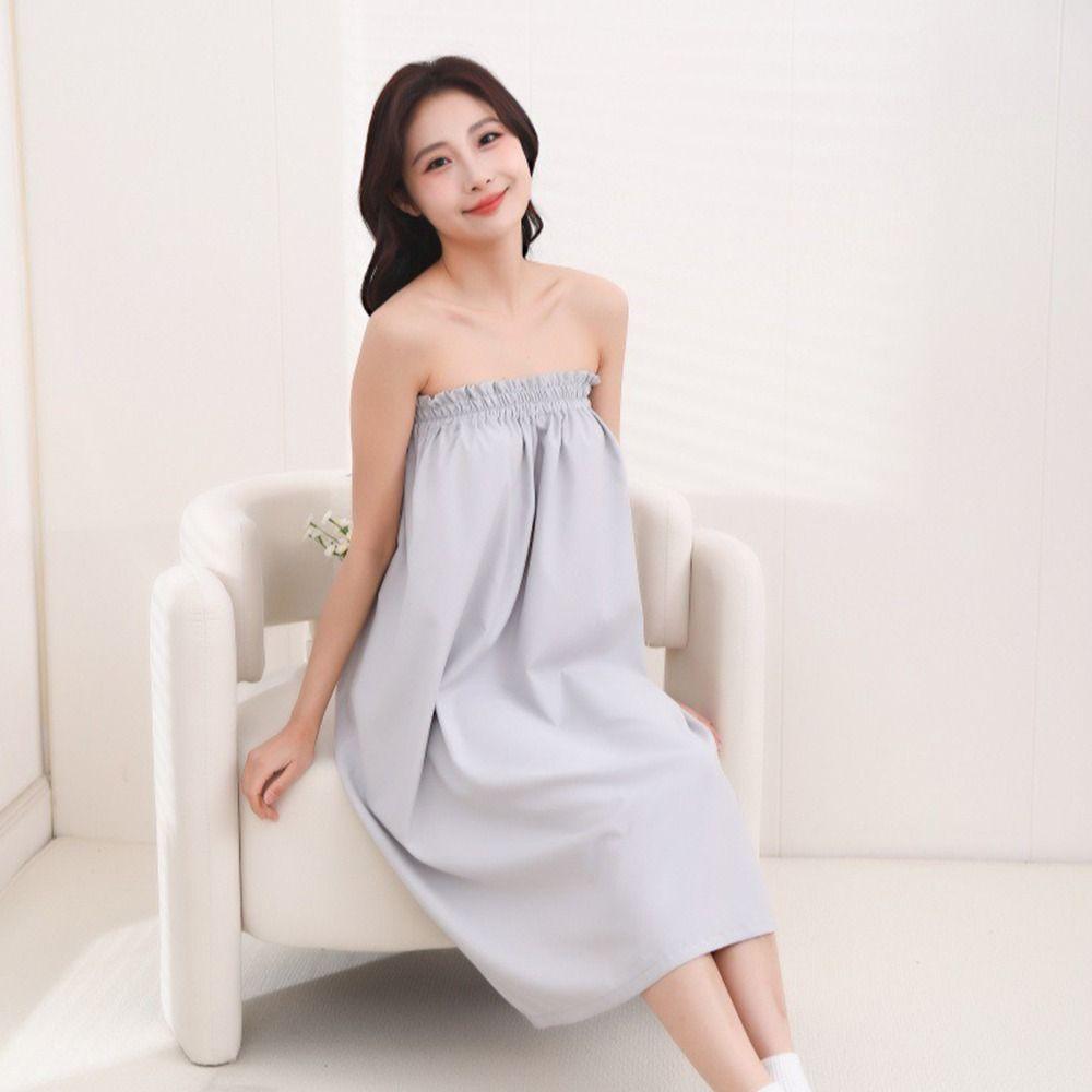 Fast Drying Bathrobe Oversized Bath Gown Towel Fashion Spa Bath Bow Wrap  Beauty Salon Sauna Resort