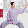 Tai Chi Uniform: Spring/Autumn Practice Suit for Men & Women - Eight Brocades Martial Arts Performance Wear for Middle-aged & Elderly