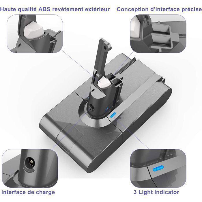 AXILIEF 21.6V 6000mAh Battery for Dyson V8 SV10 Vacuum Cleaner
