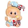 17cm Labubu Doll Clown Outfit: 1st, 2nd, 3rd Gen Sitting Party Clothes Set