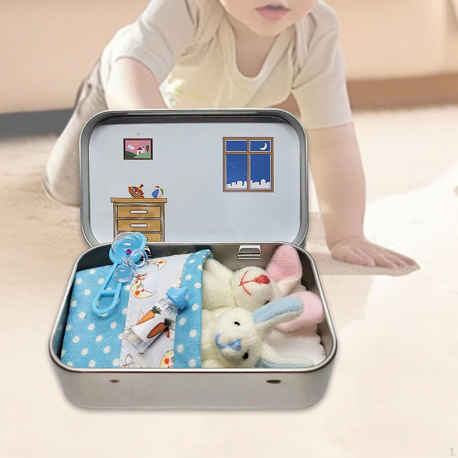 

Пасхальный кролик игрушка для кармана, декоративная часть праздников, подарок детям синий