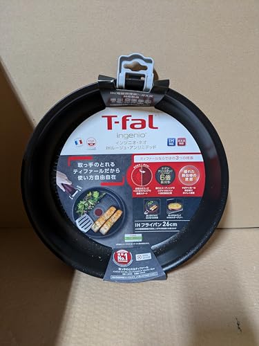 T-fal L38305 Ingenio Neo IH Rouge Unlimited Frying Pan, 10.2 inches (26 cm), Induction Compatible, Red