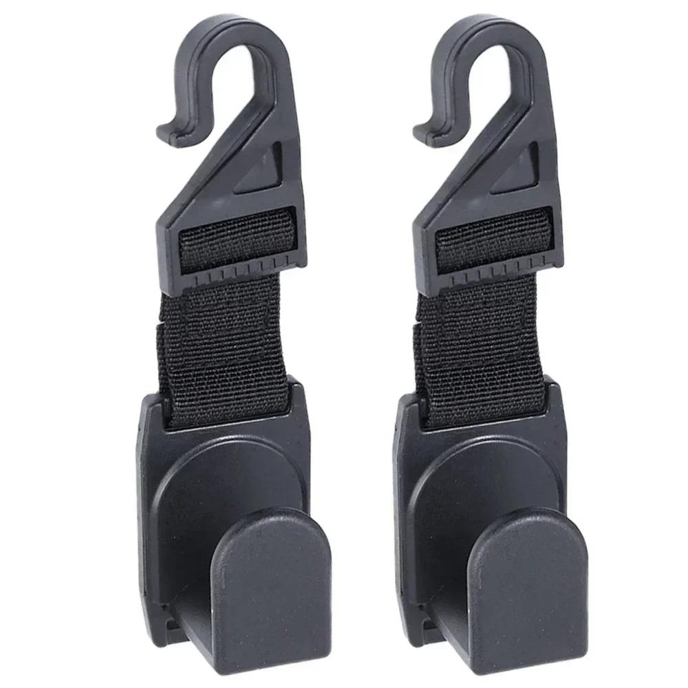 1/2pcs Car Backseat Hook Space Saving Solution Universal Car Back Hook for Shopping Bags & Backpacks