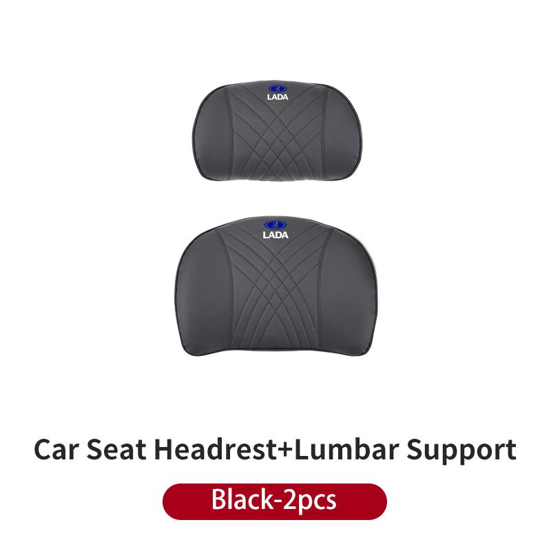 Car Seat Headrest Lumbar Support Neck Pillow Cushion Backrest For Lada Priora Sedan Sport Kalina Granta Vesta Niva Largus Vaz S