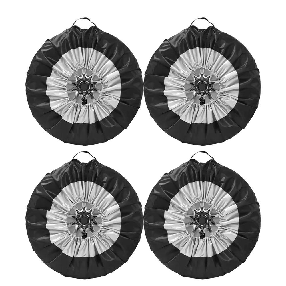 Tire Cover Tire Protective Cover Spare Tyre Anti Scratch Bag Wheel Cover Waterproof Car Tire Bag with Handle