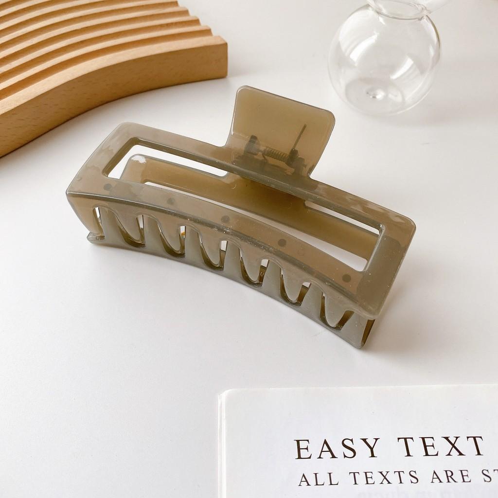 Elegant Vintage 13cm Hair Claw Clip For Women Retro Aesthetic Accessory In Colors Multiple