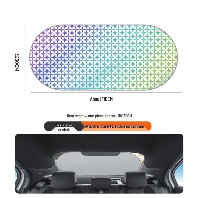 Thickened Laser Windshield Sunshade: Heat Insulation & Sun Protection for Cars and SUVs