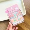 Pegatinas de Uñas Portátiles de Dibujos Animados para Niñas - Estilo Largo Blanqueador de Uñas, Nuevo Diseño 2026 para Uñas de Niñas Medianas y Grandes