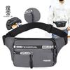 Large-capacity Change Cashier Bag, Leather Film Waterproof Couple Messenger Bag, Travel Fashion Versatile Shoulder Fanny Pack