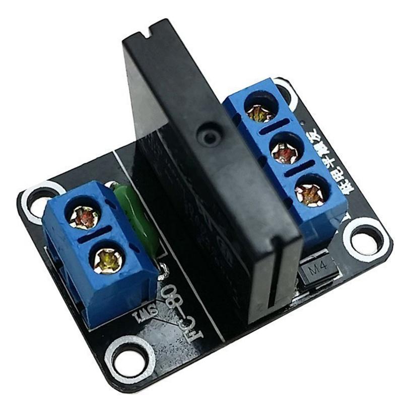 

5V DC 1 Channel Solid-State Relay Board module High Level fuse for arduino