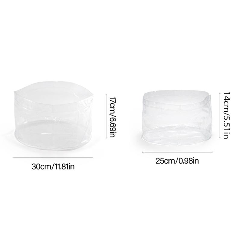 Light Weight Bucket Water Container Portable Clear Folding Bucket Basins for Outdoor Garden Camping Fishing Washing