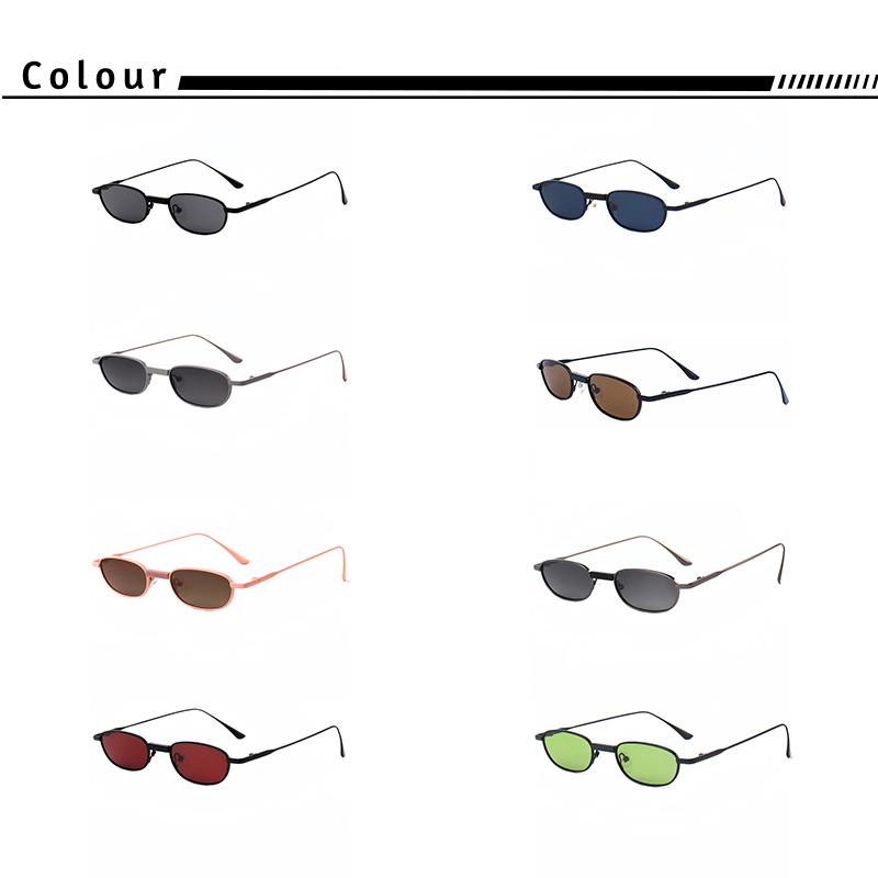 HBK New Retro Polarized Sunglasses Men Small Frame Tac Lenses Punk Sun Glasses Women Fishing Outdoor Party Eyeglasses
