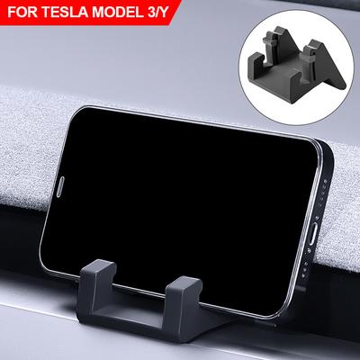 Silicone Air Outle Car Phone Holder Air Vent Clip Mobile Cell Phone Stand In Car Liquid For Tesla Model 3 Y Highland Juniper