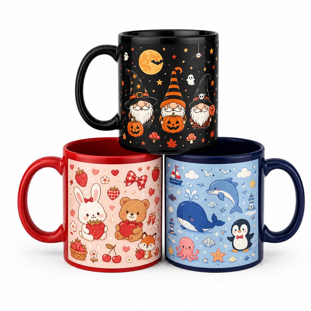 11oz AAA Grade Sublimation Mug - Heat Transfer Blank Coated Cup