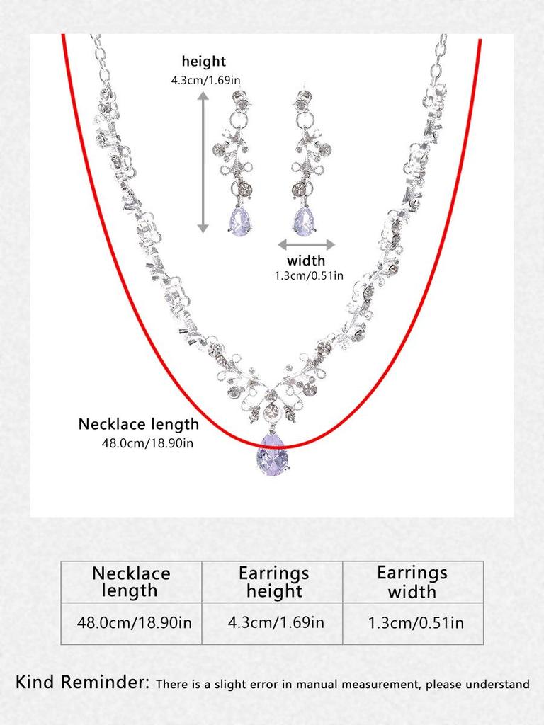 Vintage Rhinestone Crown Headdress Set: Necklace, Earrings, and Hair Accessories for Weddings and Special Occasions