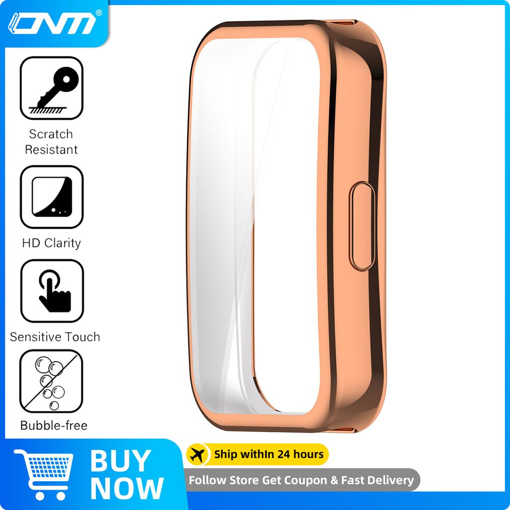 Pouzdro pro Huawei Band 10 9 8 Ochranné pouzdro na displej Měkký TPU Všestranný ochranný nárazník Kryt pro Huawei Band10/9/8 Příslušenství