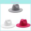 Filz-Fedora-Hut für Damen und Herren mit Sonnenschutz und Atmungsaktivität für die Sommer-Mode