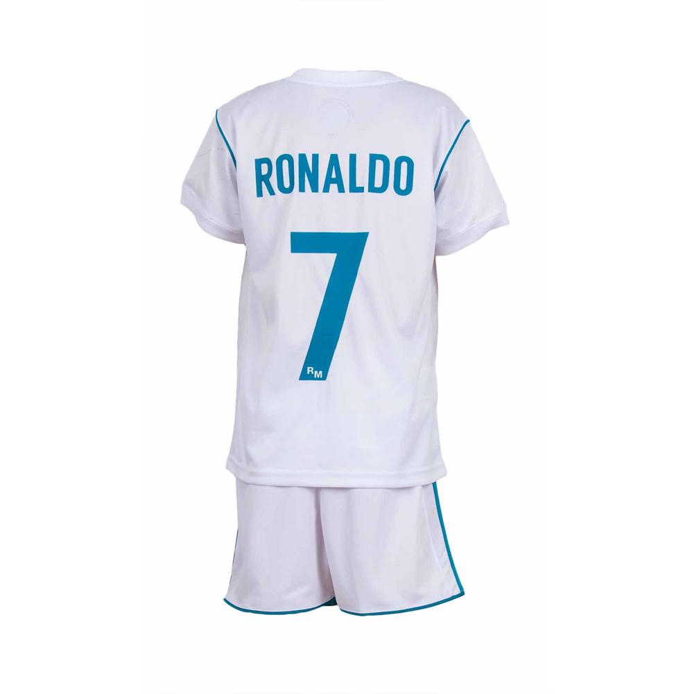 REAL MADRID Real Madrid Cristiano Ronaldo Football Jersey Shorts 1st  Team Replica Kids Q4