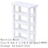 1/12 Dollhouse Miniature Rack Iron Shelf Flower Stand Decoration Accessories Handmade Playthings Present Children-Friendly