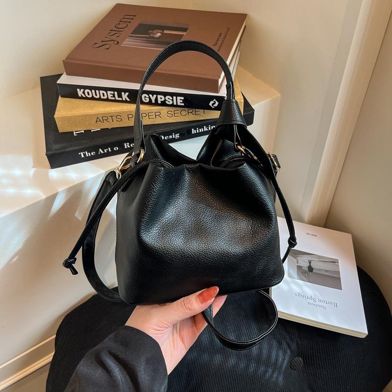 Kbelíková taška - Jednoramenná crossbody taška - Vysoce kvalitní dojížděcí kabelka pro ženy