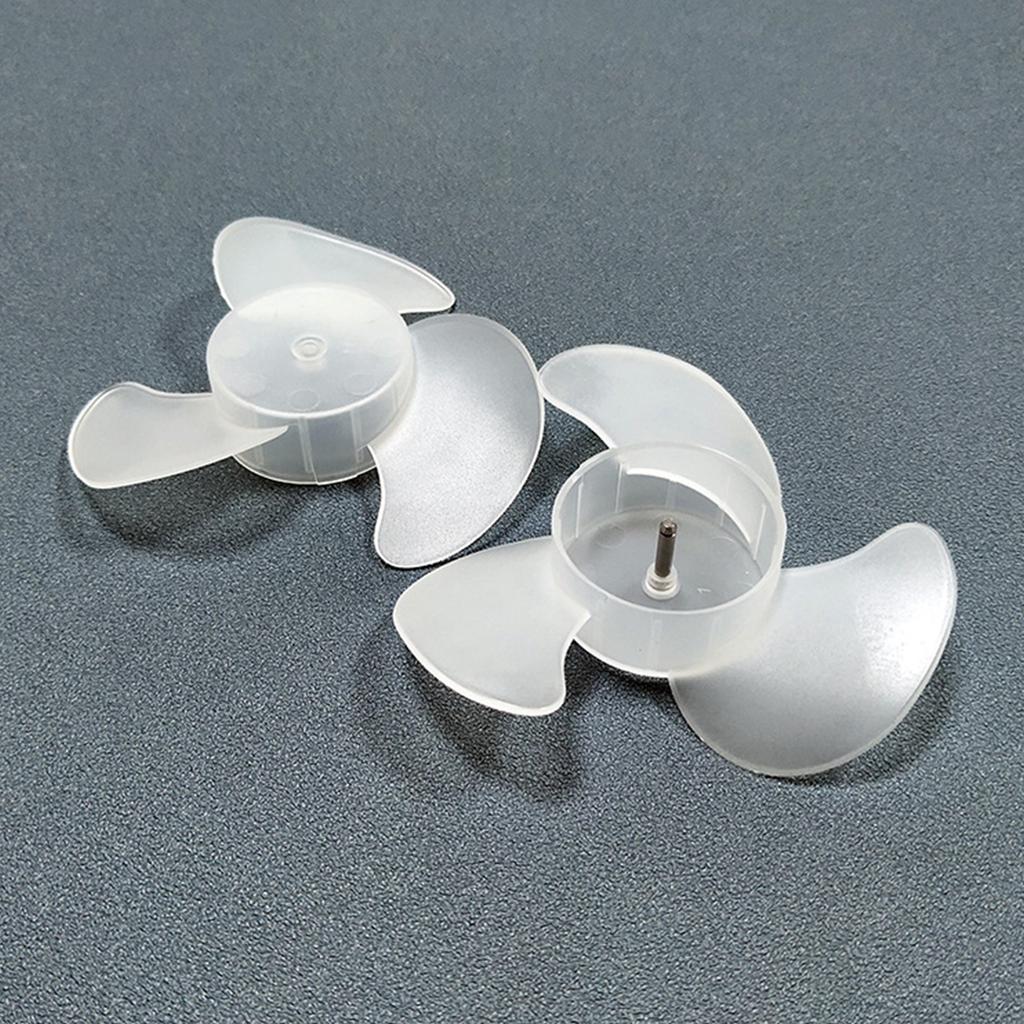 Plastic Fan Blade Replacement 3 Leaves Household Electric Hairdryer Motor Fan