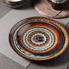Zhi Shi Retro Baroque Underglaze Ceramic Noodle Bowl