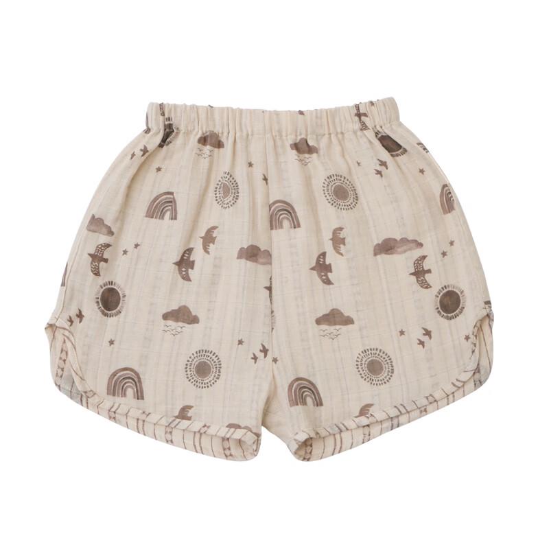 LELE JOVE Girls  Lightweight Summer Casual Shorts 80 cm