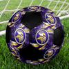 Minnesota Vikings2 Soccer Ball Colorful All Ages Machine Stitched PVC Competition Ready Durable High-Bounce.SIZE5