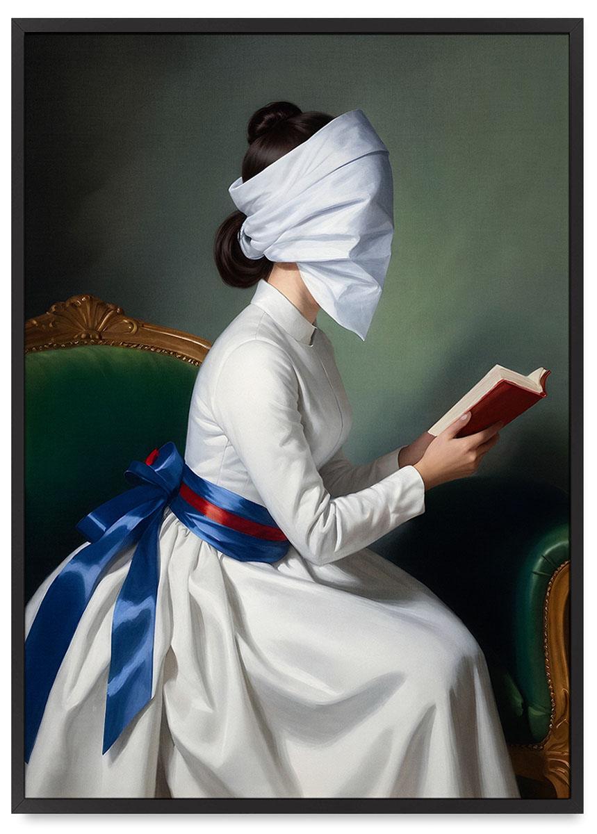 

Plakat nowoczesne obrazy portrety malarskie 21x30 cm