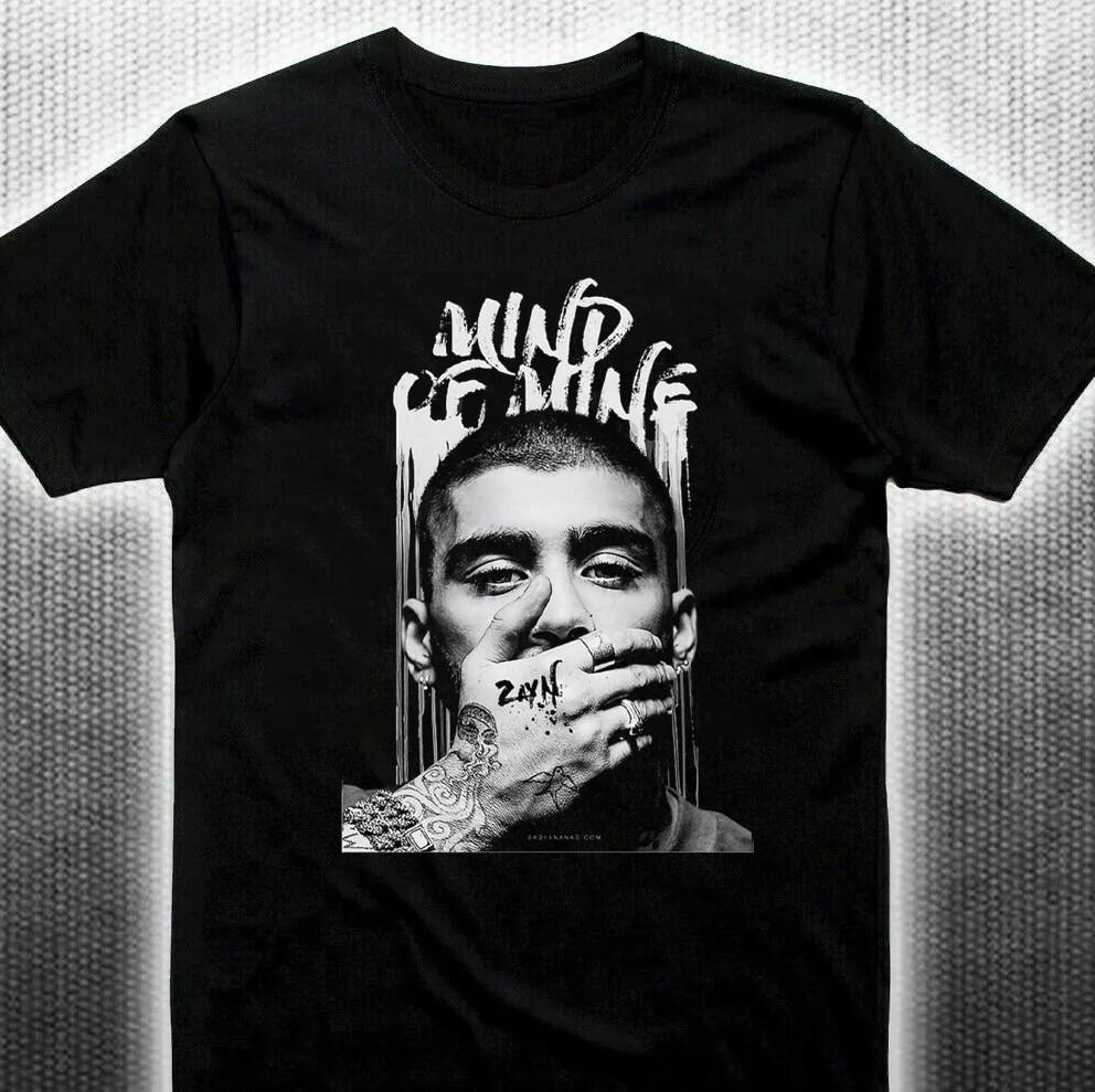 Zayn Malik Black Cotton Shirt Full size S-5XL BS1559 S