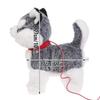 Leash Electric Walking Dog Toy Simulation Singing Puppy Toy Barking Plush Dog Toy Baby Craw Learning Toy Toddler Gift