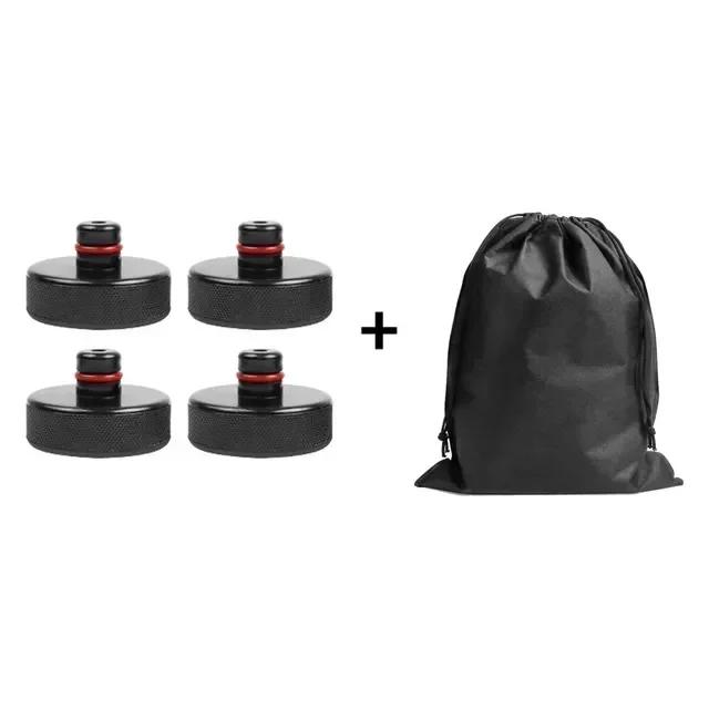 4Pcs Car Rubber Lifting Jack Pad Adapter Tool Chassis Case Suitable For Tesla Model 3 Model S Model X Car Accessories