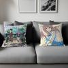 A S-Silent Voice Pillow Cover Sofa Cushion Cover Home Room Decoration Children Gift