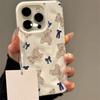Cute Little Bear Design Phone Case Suitable for iPhone 17 16 15 14 13 12 11 Pro/Max/Plus Anti Drop and Shockproof Back Cover