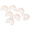 20Pcs Small  Clips  Gold  Rustproof Metal Multifunction Headset Design  Clips