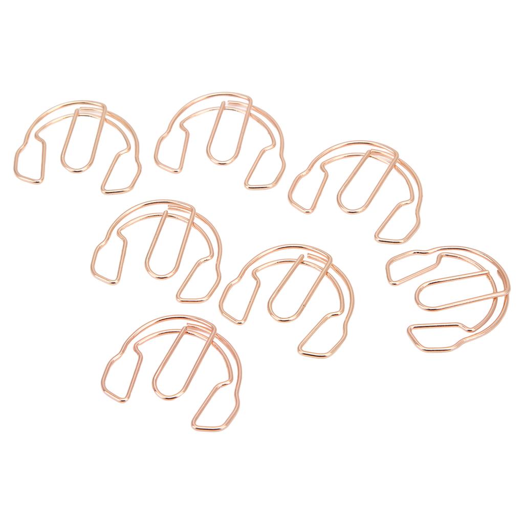 20Pcs Small  Clips  Gold  Rustproof Metal Multifunction Headset Design  Clips