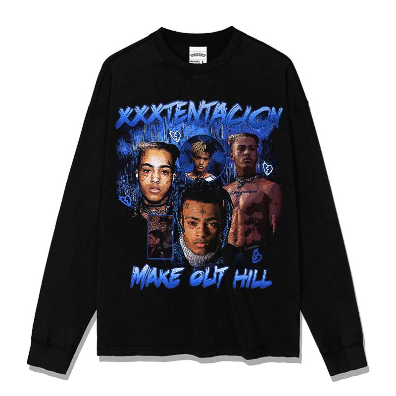 XXXTentacion Vintage Heavyweight Hip Hop T-Shirt – European & American Streetwear