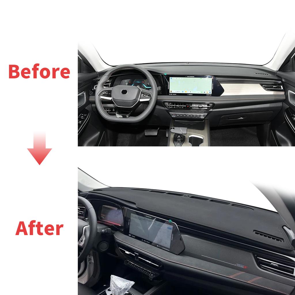 Fit for Changan X7 PLUS 2025 2025 2026 Car Dashmat Dashboard Cover Pad DashMat Sunshade Protective Carpet Leather Accessories