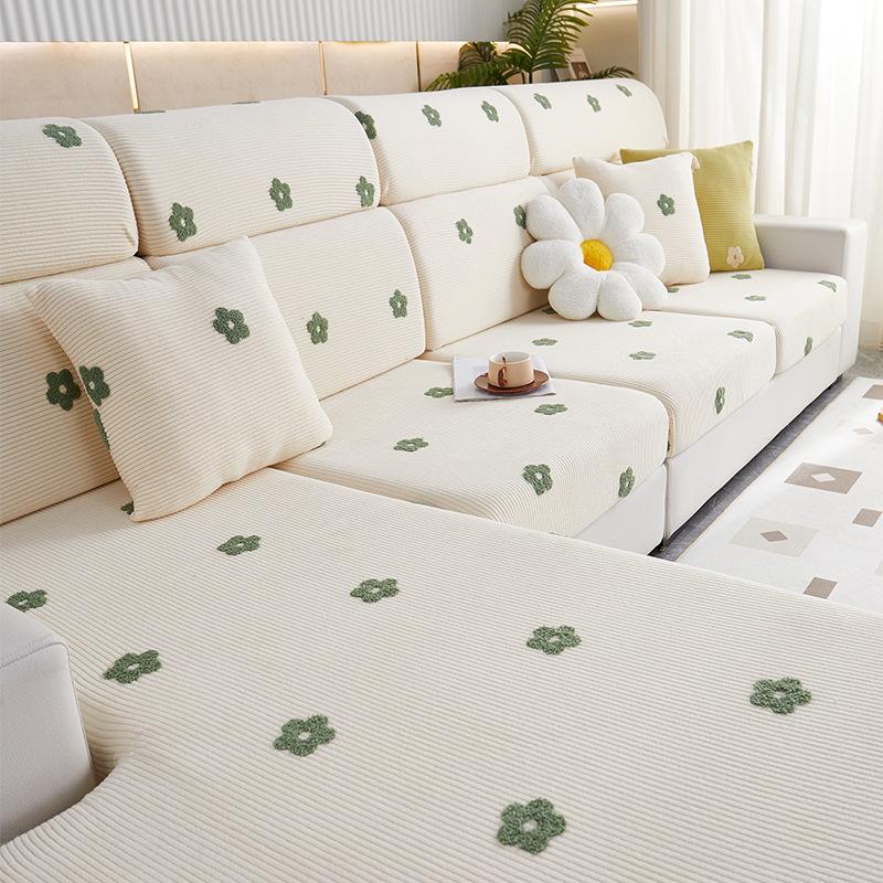 

Чехол для дивана Four Seasons Universal, универсальный чехол, эластичный чехол для подушки, устойчивый к царапинам у кошек, чехлы для дивана Pillow cover белый