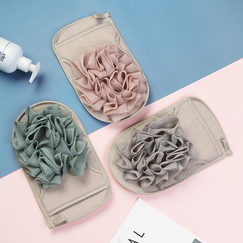 Dual-Use Coarse Grit Exfoliating Mitt – Powerful Mud Removal Bath Towel for Adults