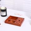 Wood Tarot Card Stand for Display and Storage Crystal Necklace Organizer Tray Decorative Divination Tool Holder Shelf